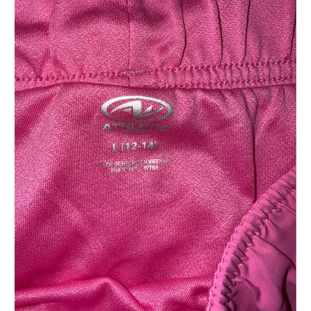 Athletic Works Running Shorts Women Large Pink Gray 3 Pack Activewear Gym - Picture 9 of 16